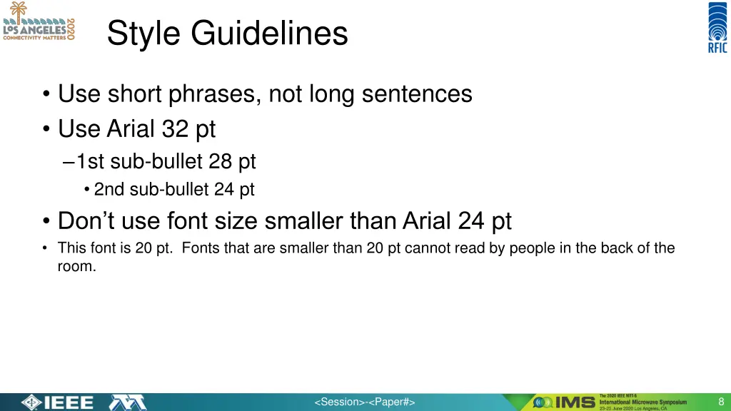 style guidelines