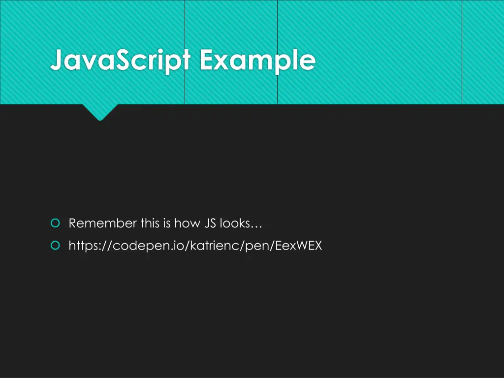 javascript example