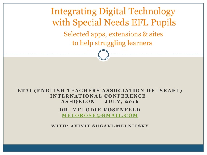 integrating digital technology with special needs