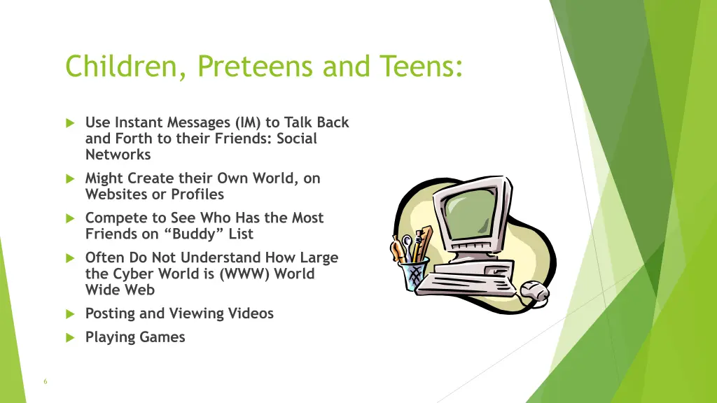 children preteens and teens