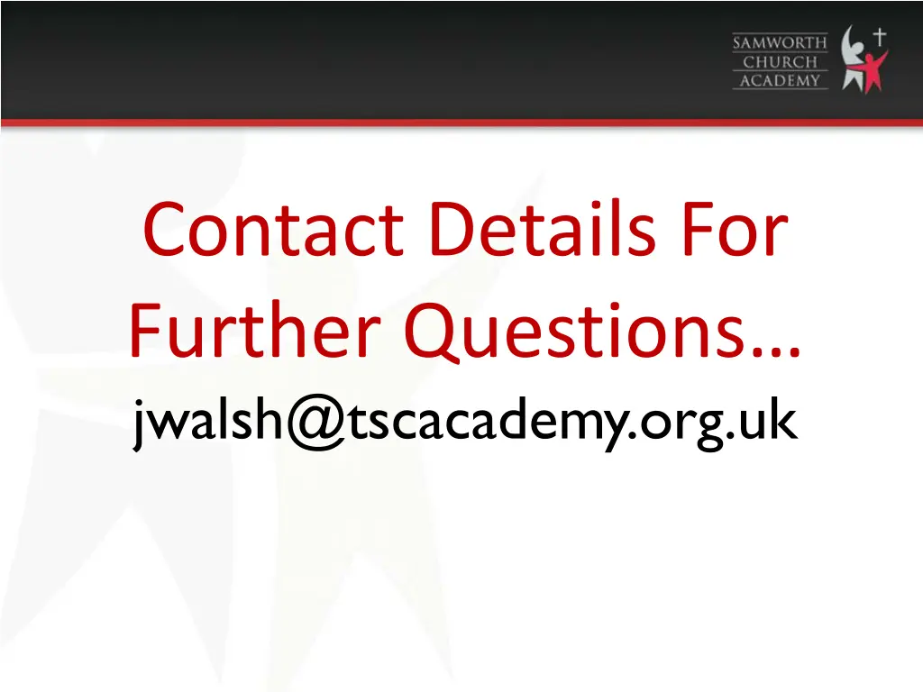 contact details for further questions