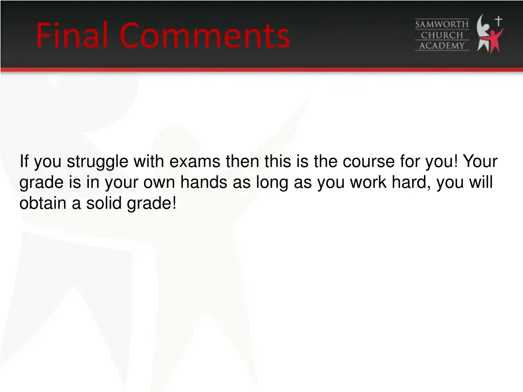 final comments