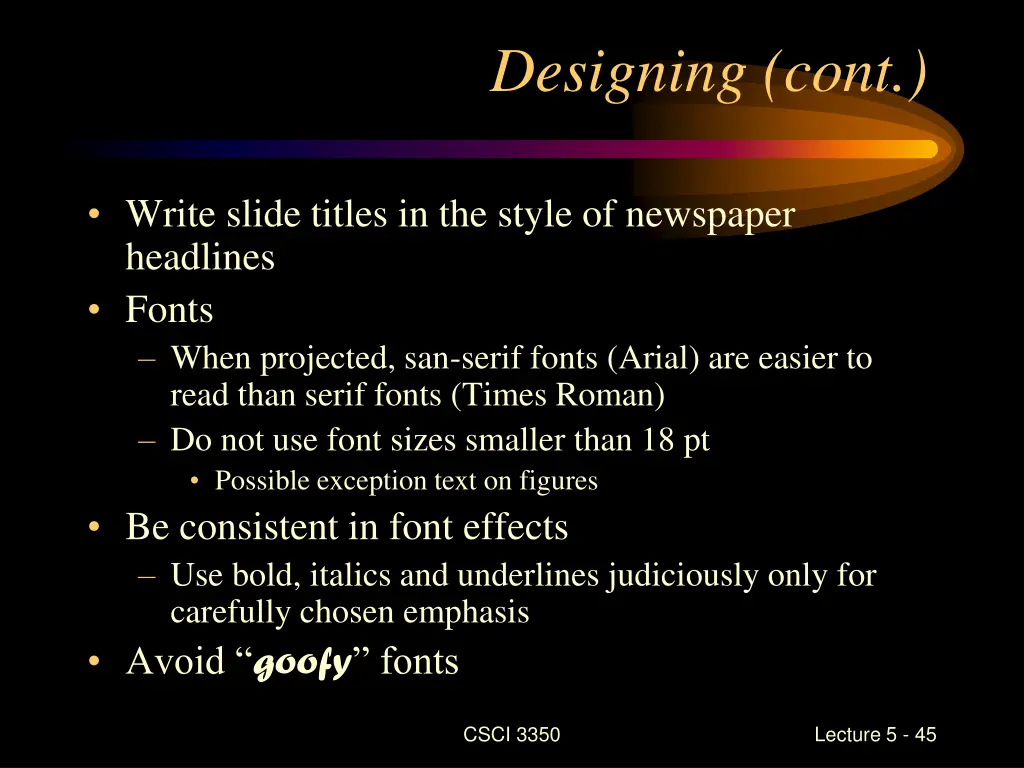 designing cont 6