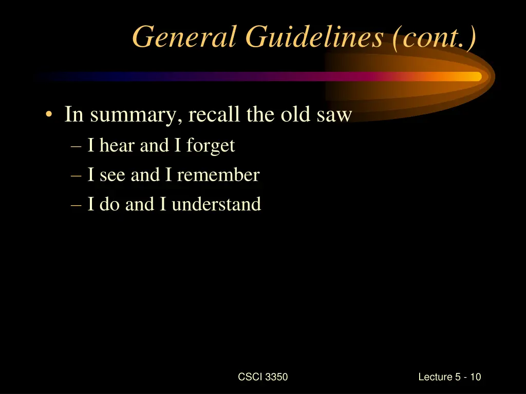 general guidelines cont 3
