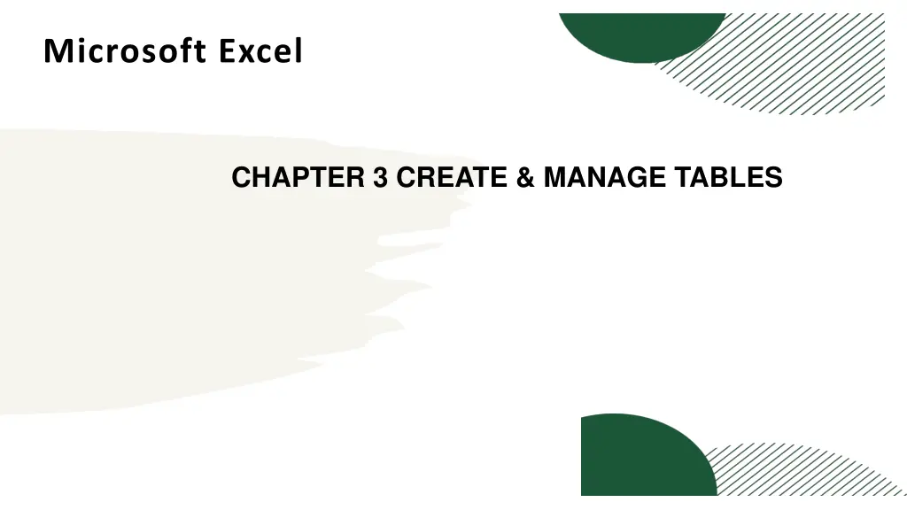 microsoft excel 2