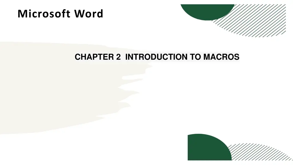 microsoft word 1