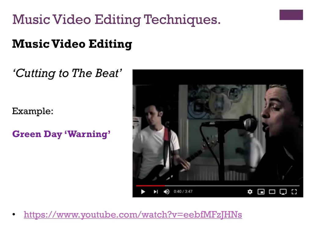 music video editing techniques 2
