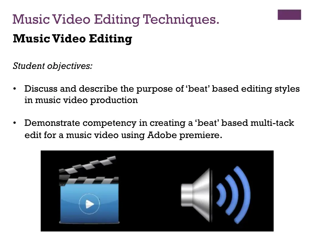 music video editing techniques