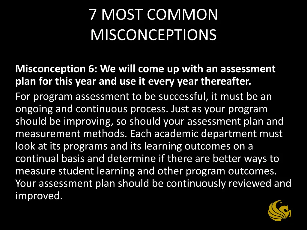 7 most common misconceptions 7