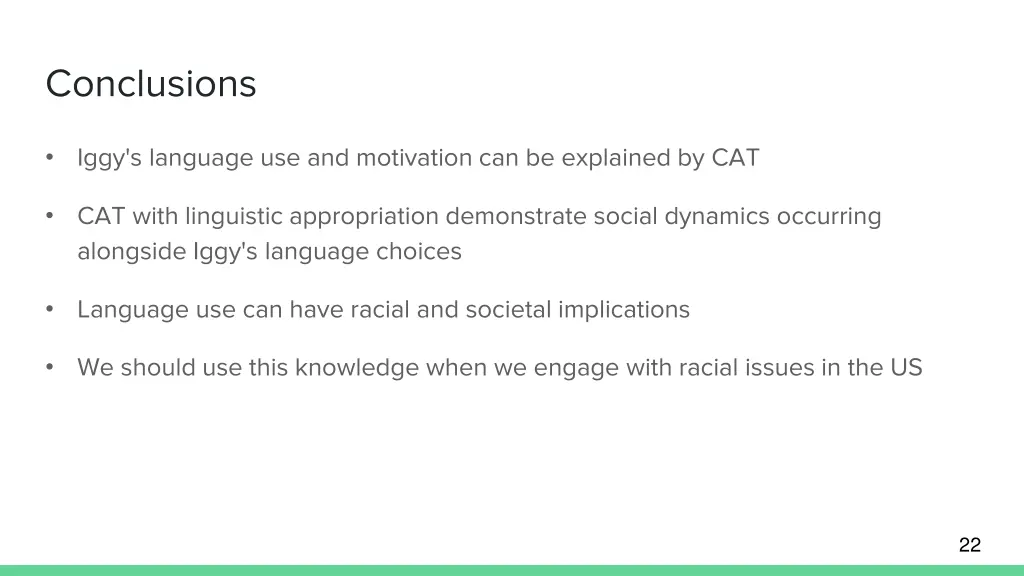 conclusions