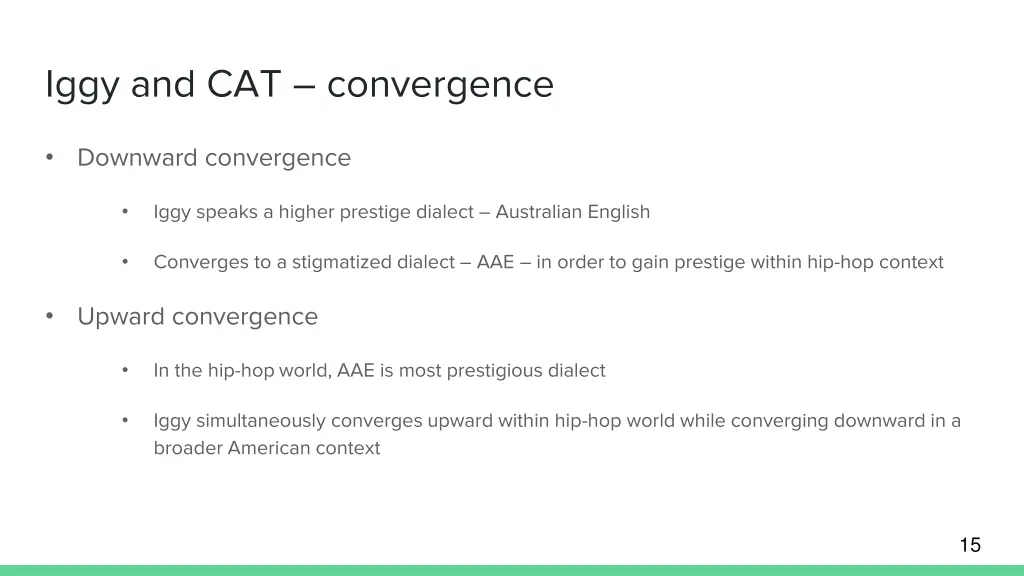 iggy and cat convergence