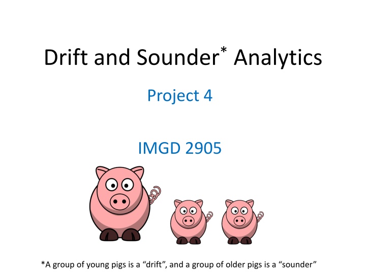drift and sounder analytics