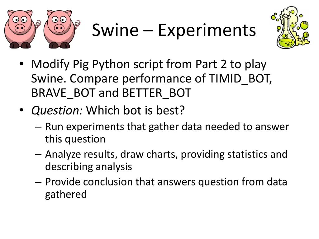swine experiments