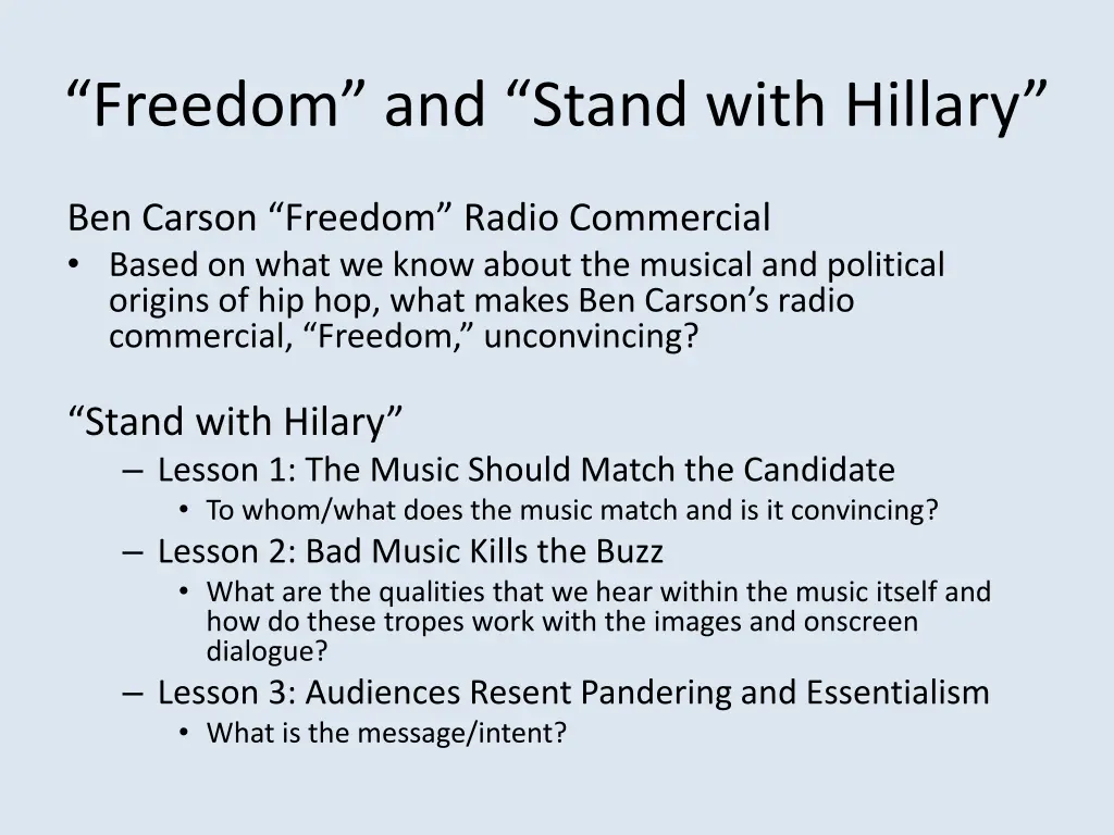 freedom and stand with hillary