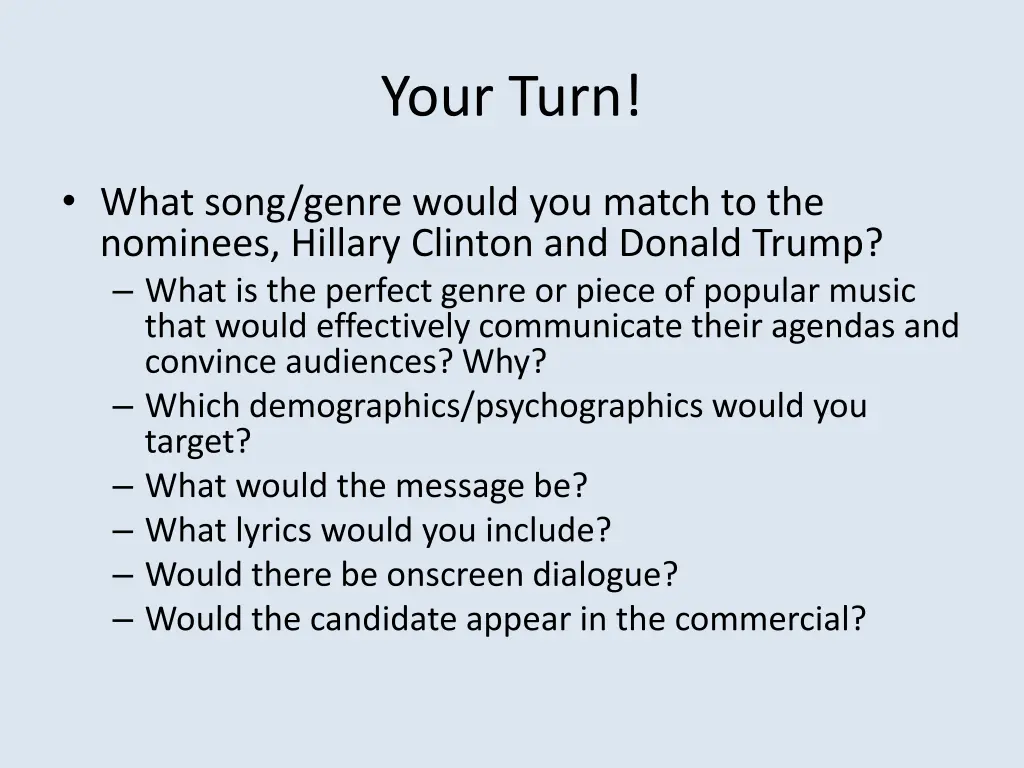 your turn