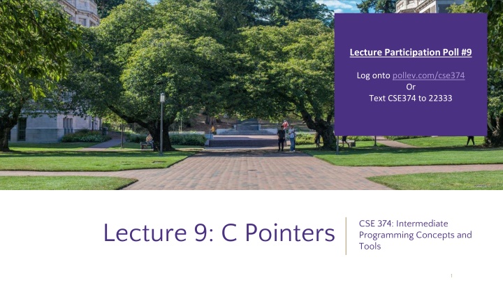 lecture participation poll 9