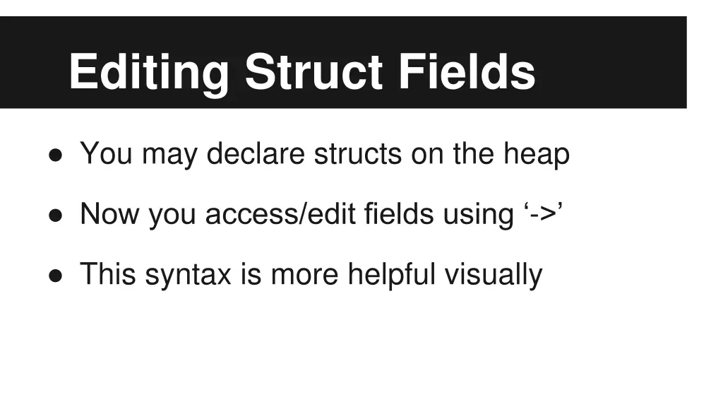 editing struct fields 2