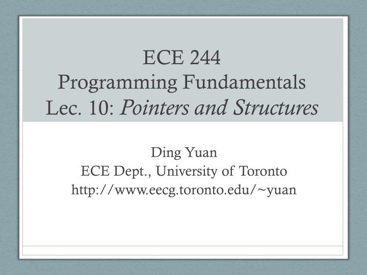 ece 244