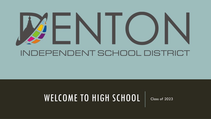 welcome to high school