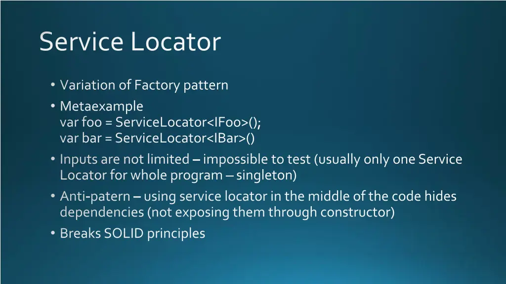 service locator