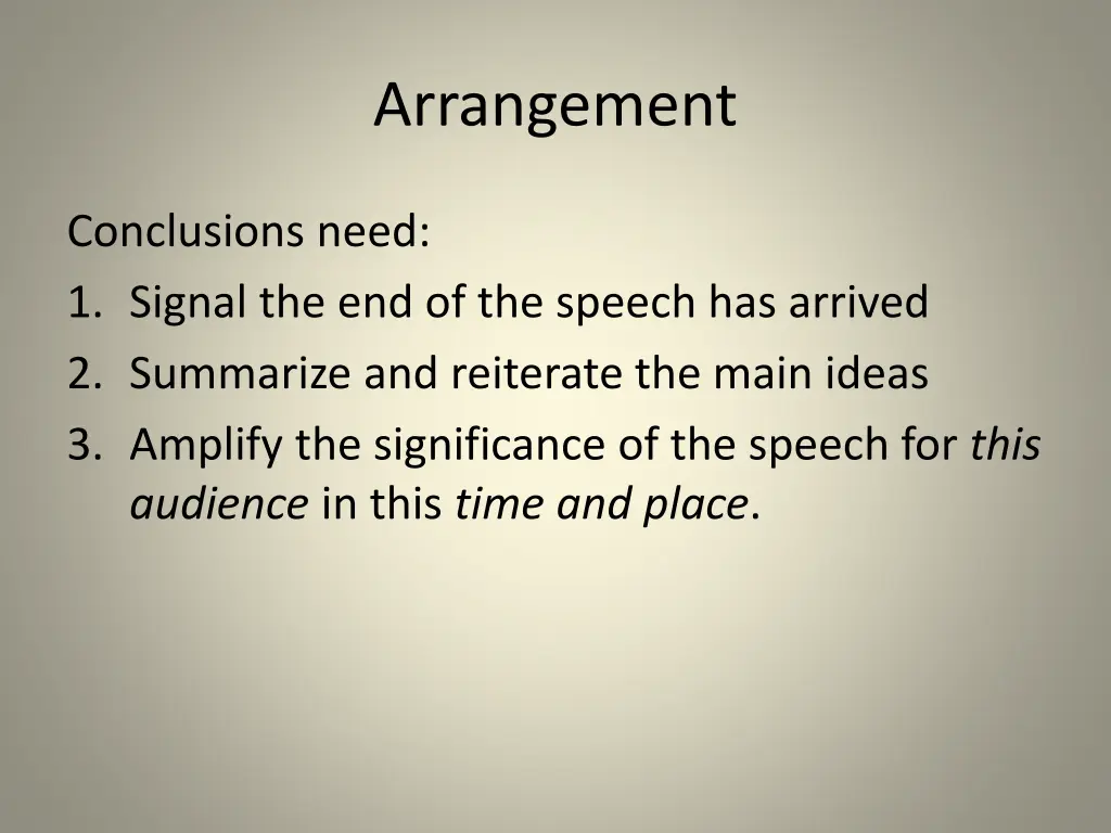 arrangement 12
