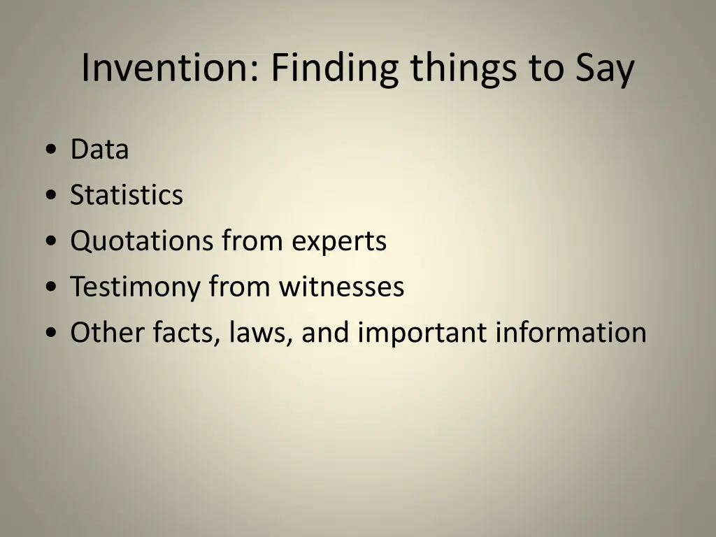 invention finding things to say 15