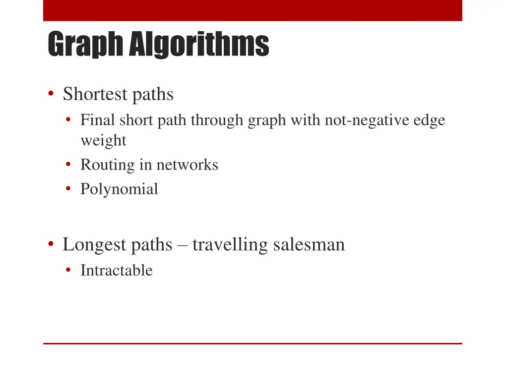 graph algorithms