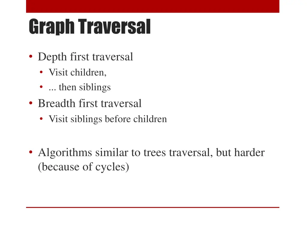 graph traversal
