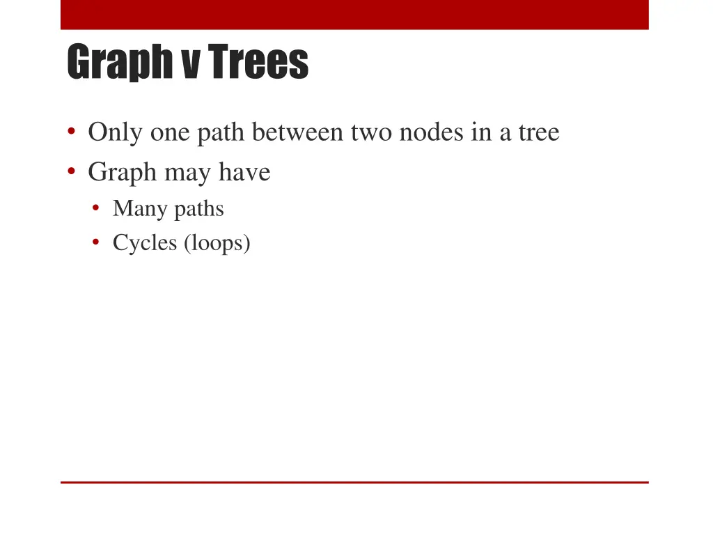 graph v trees