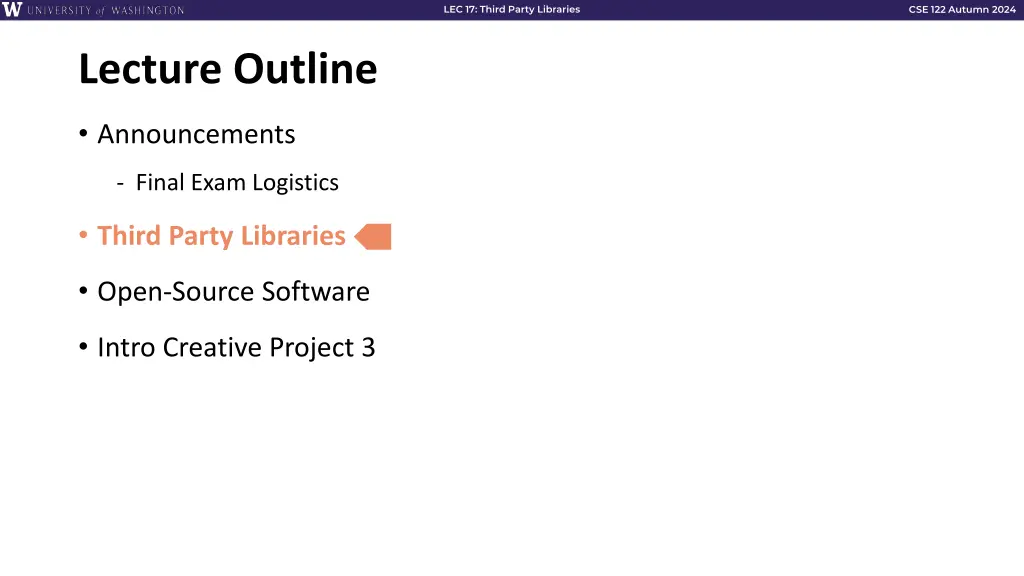 lec 17 third party libraries 4