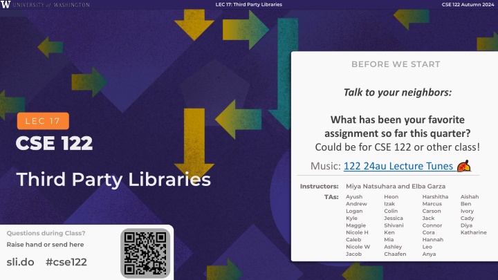 lec 17 third party libraries