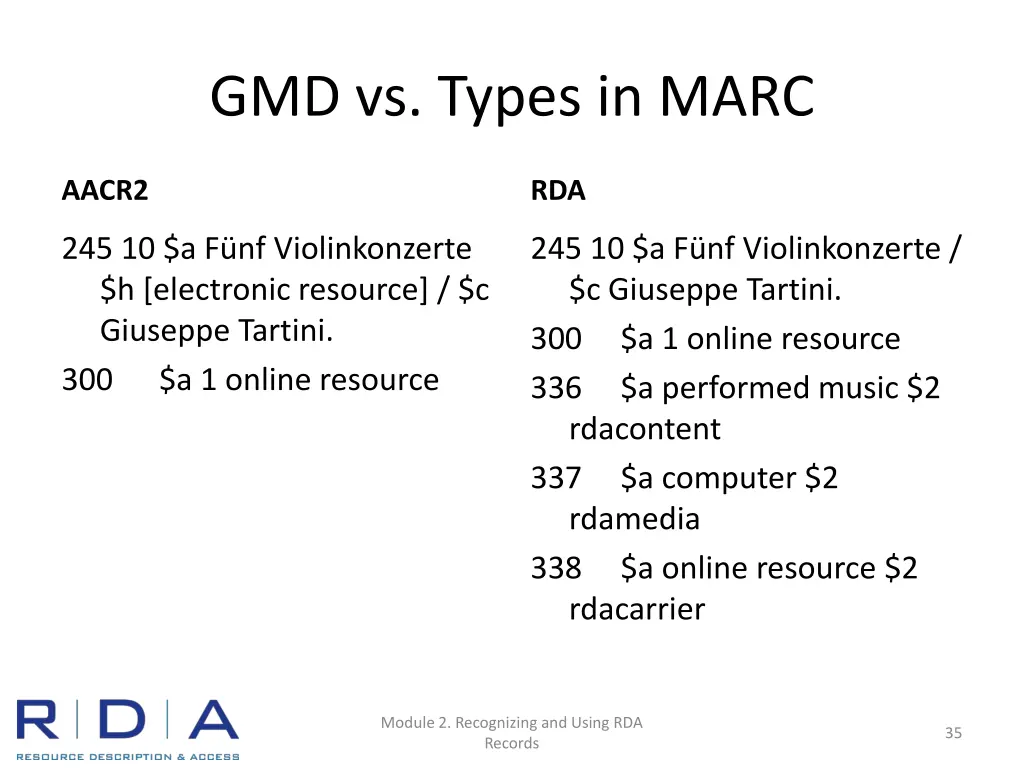 gmd vs types in marc