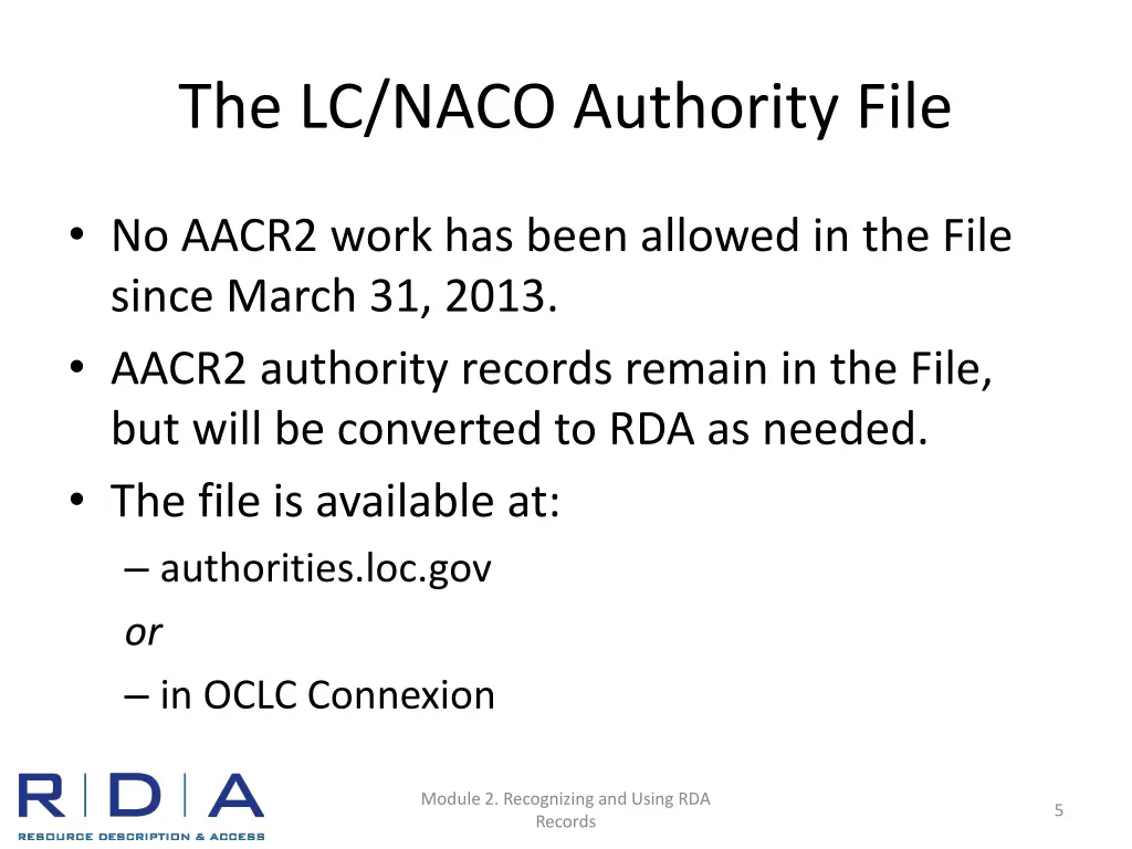 the lc naco authority file