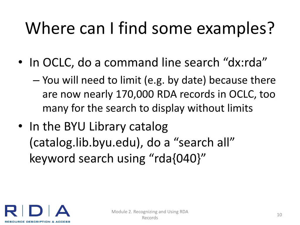 where can i find some examples