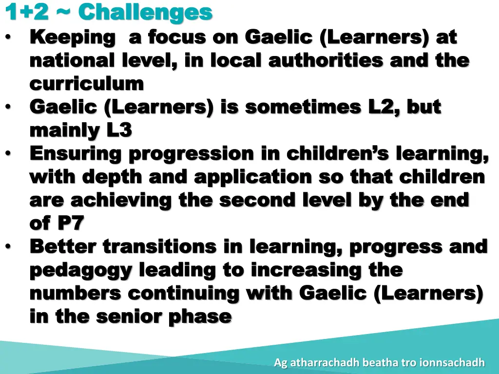 1 2 challenges 1 2 challenges keeping a focus