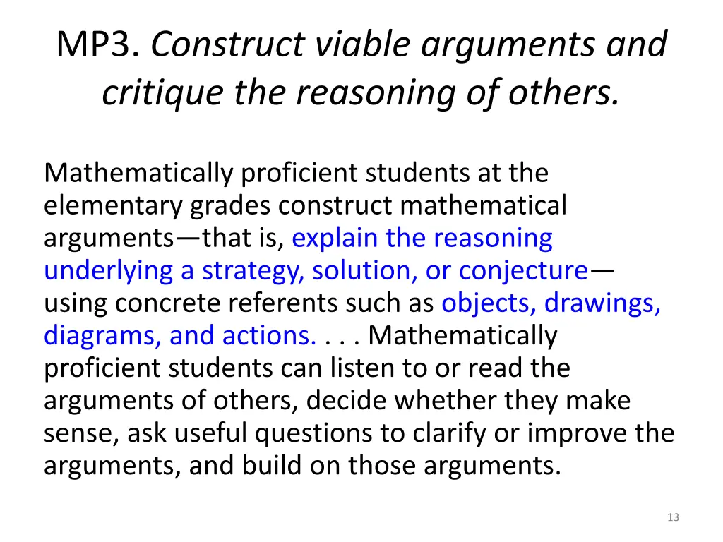 mp3 construct viable arguments and critique