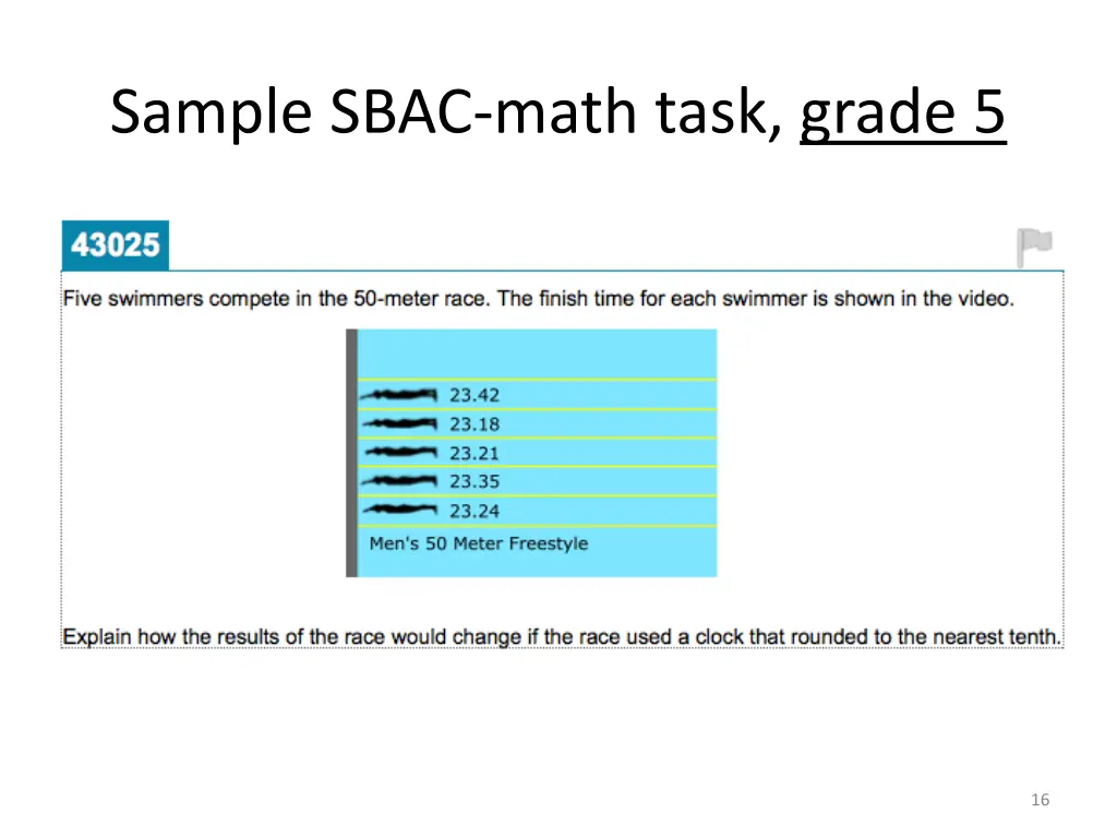 sample sbac math task grade 5