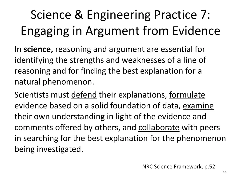 science engineering practice 7 engaging
