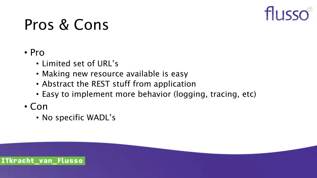 pros cons