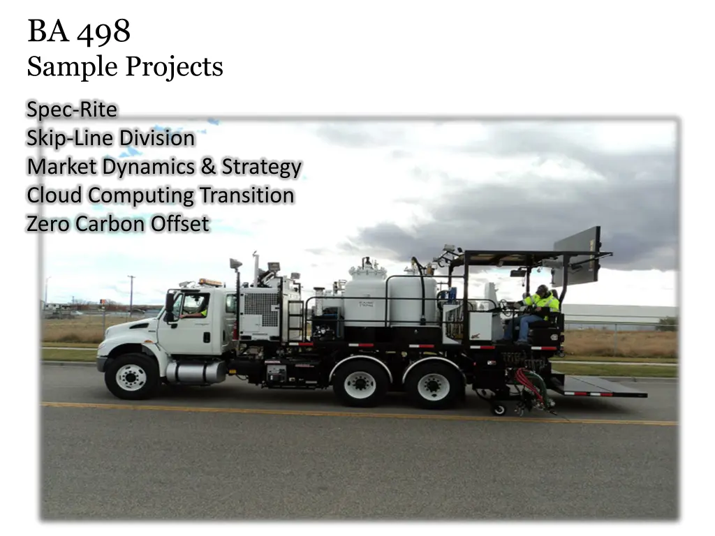 ba 498 sample projects 5