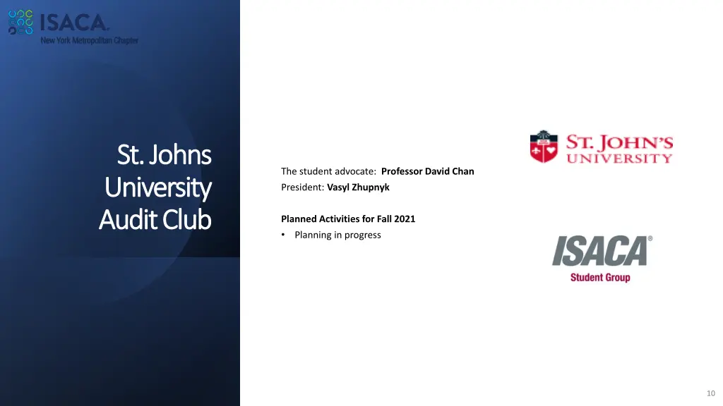 st johns st johns university university audit