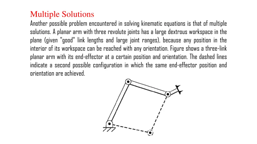 multiple solutions another possible problem