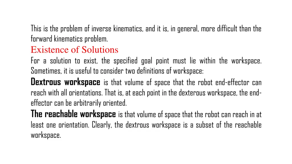 this is the problem of inverse kinematics