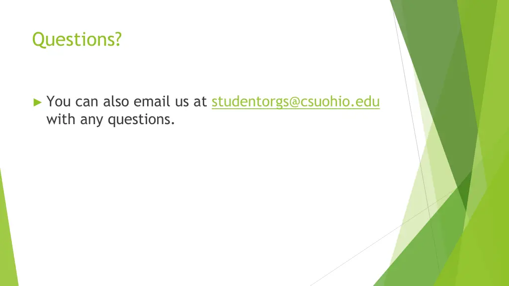 questions