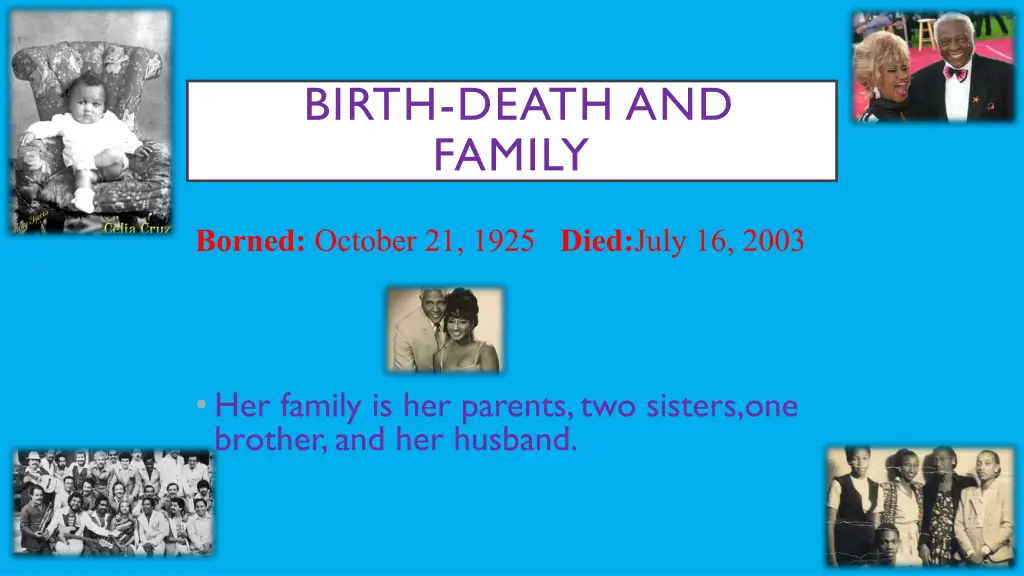 birth death and family