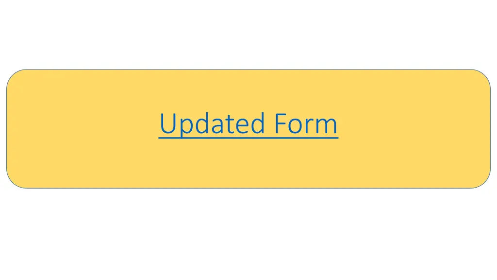 updated form