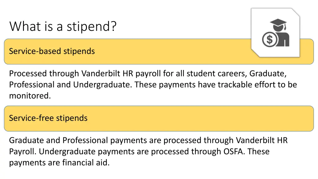 what is a stipend