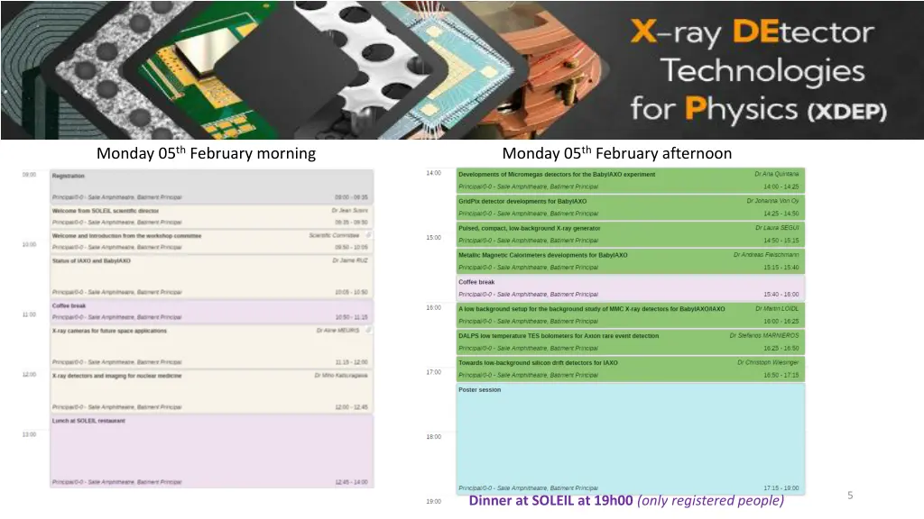 monday 05 th february morning