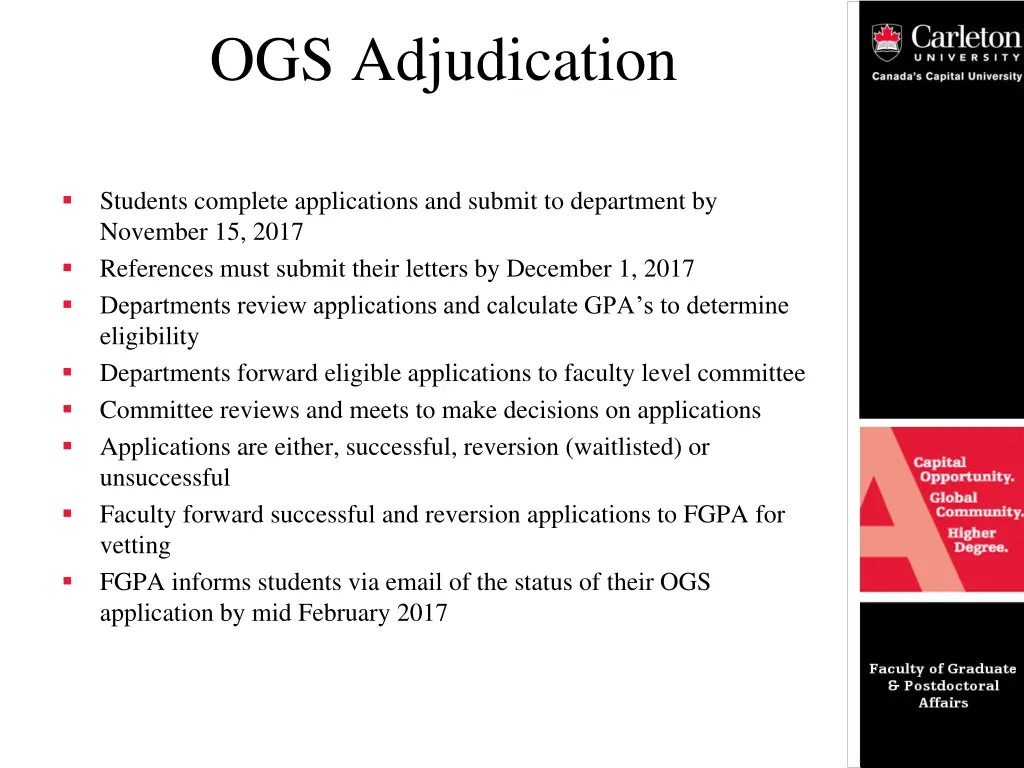 ogs adjudication
