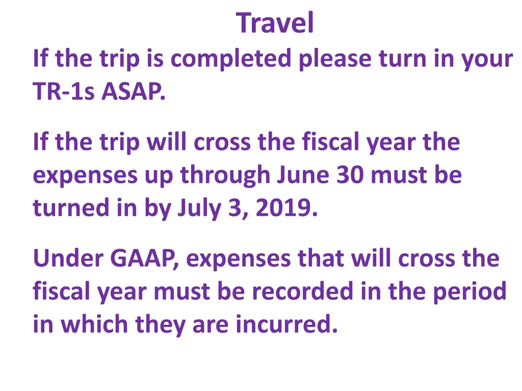 travel